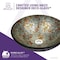 Anzzi Tara Deco-Glass Vessel Sink in Arctic Blaze LS-AZ8181 - alternate 3